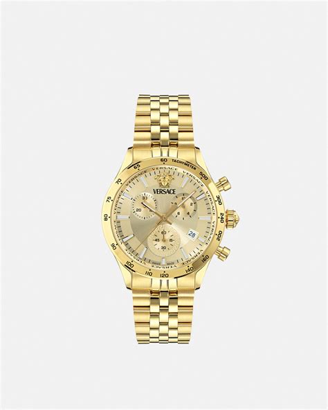 Hellenyium Chrono Petite Watch Gold 